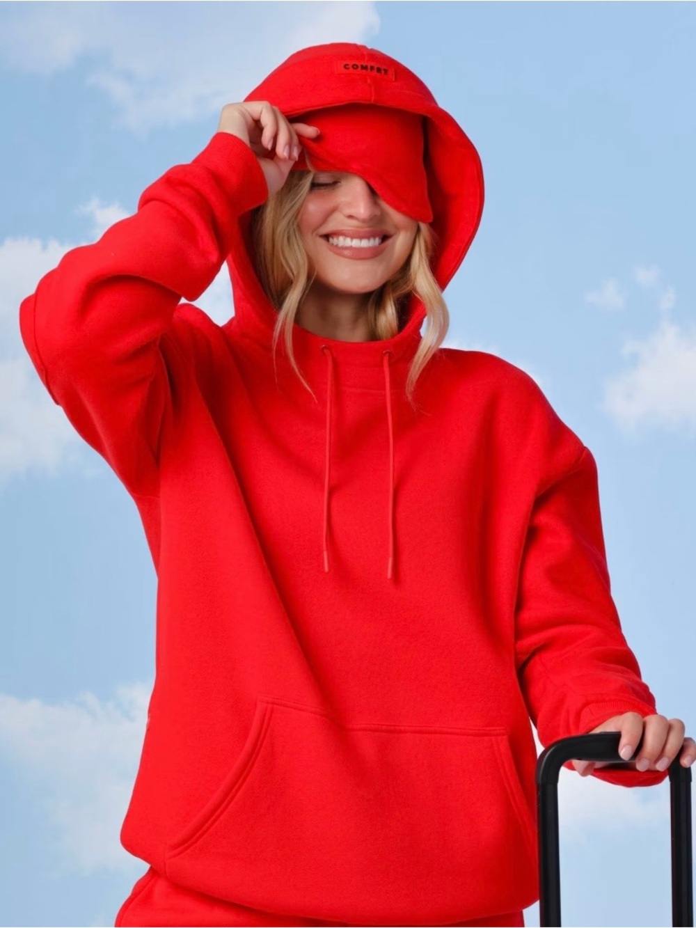 Comfrt Airplane Mode Travel Hoodie Size XL (unisex)